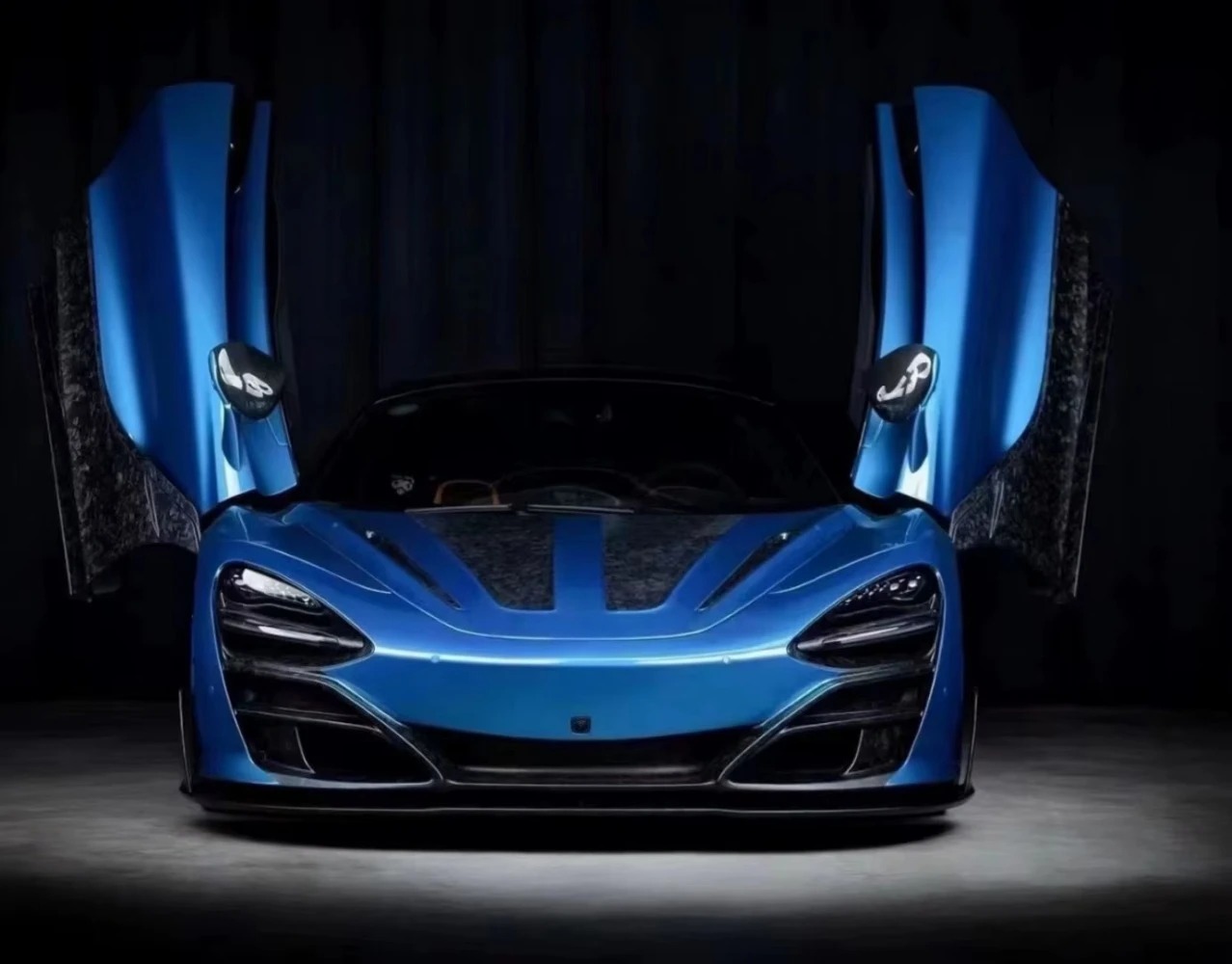 High Quality Fast Delivery Whole Sale Price Dry Carbon Fiber Mansori Hood Body Kits for  720S